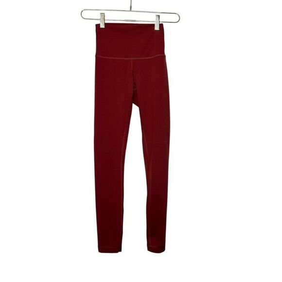 Lululemon Wunder Train High-Rise Tight 25" Women‎ 2 Dark Terracotta Yoga - Picture 1 of 5
